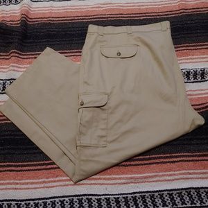 Harbor Bay Men's dressy Khaki Cargos